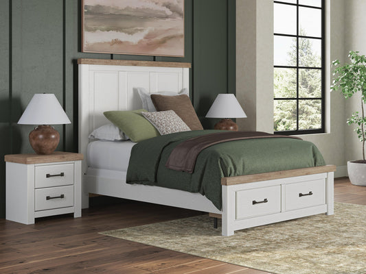 Savonport  Panel Storage Bed