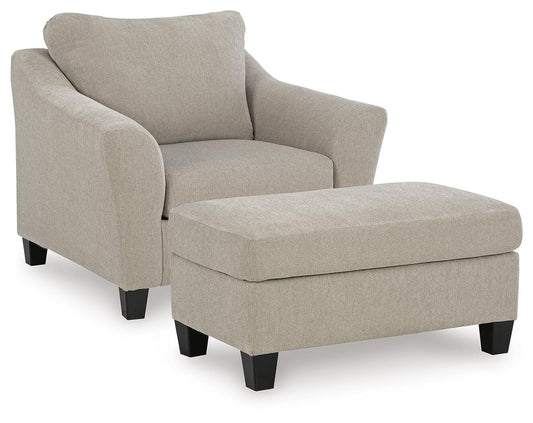Willarae Chair and Ottoman – Vaughn Outlet, Kankakee IL