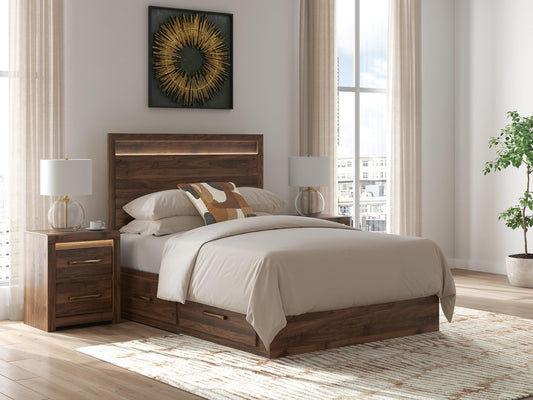 Janfyn Full Panel Bed with 2 Sided Storage – Vaughn Outlet, Kankakee IL