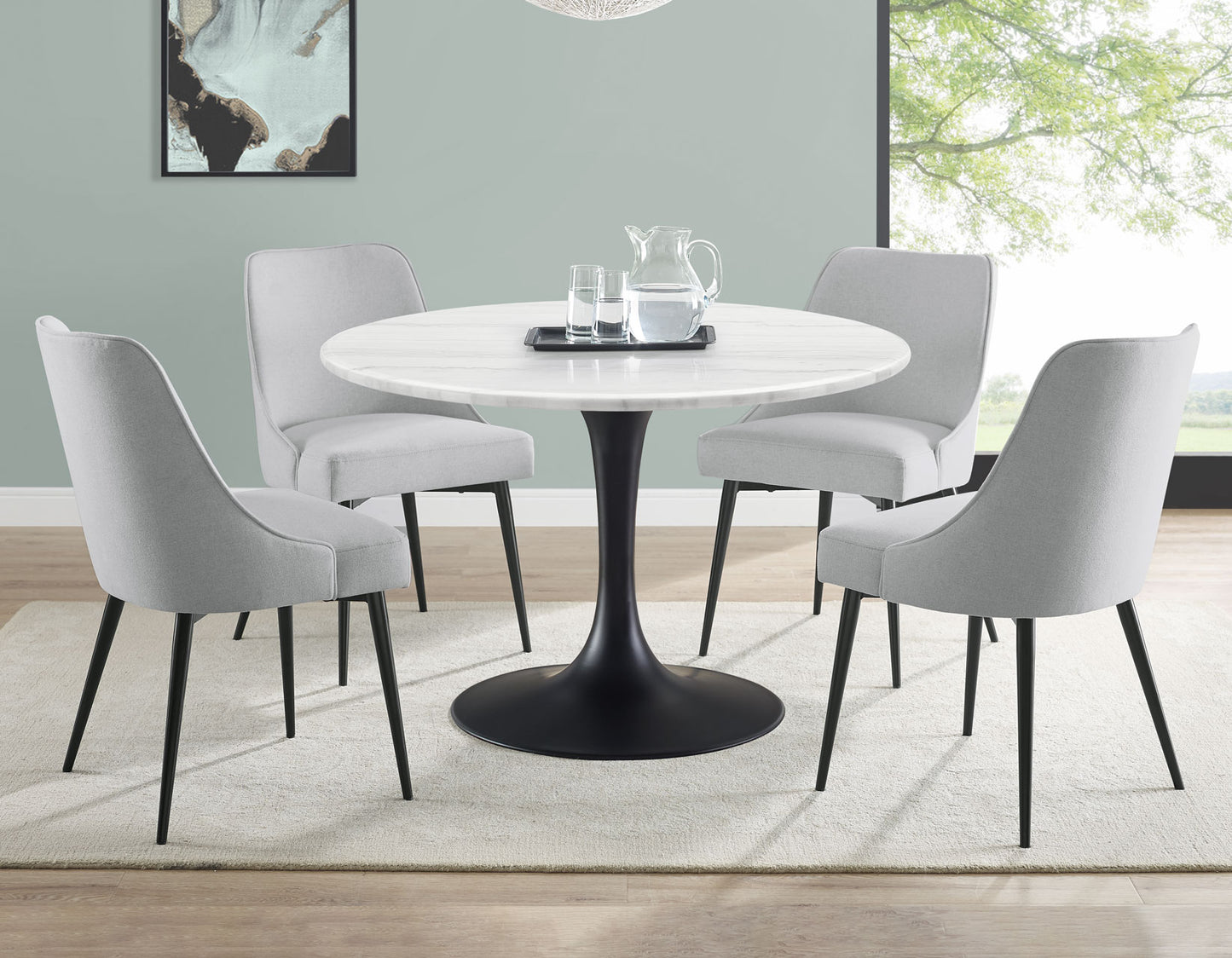 Colfax Marble Dining Group
(Build Your Own)