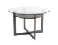 Olson 5 Piece Set
(Glass Top Table & 4 Side Chairs)