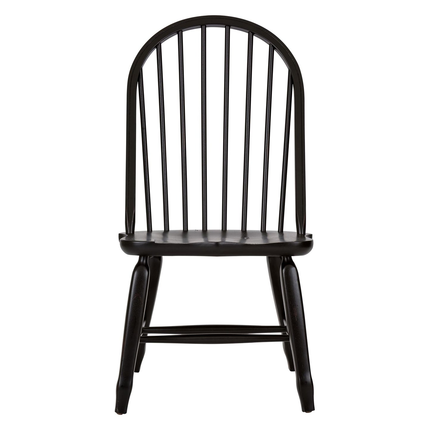 Treasures - Bow Back Side Chair - Black