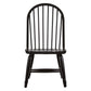 Treasures - Bow Back Side Chair - Black