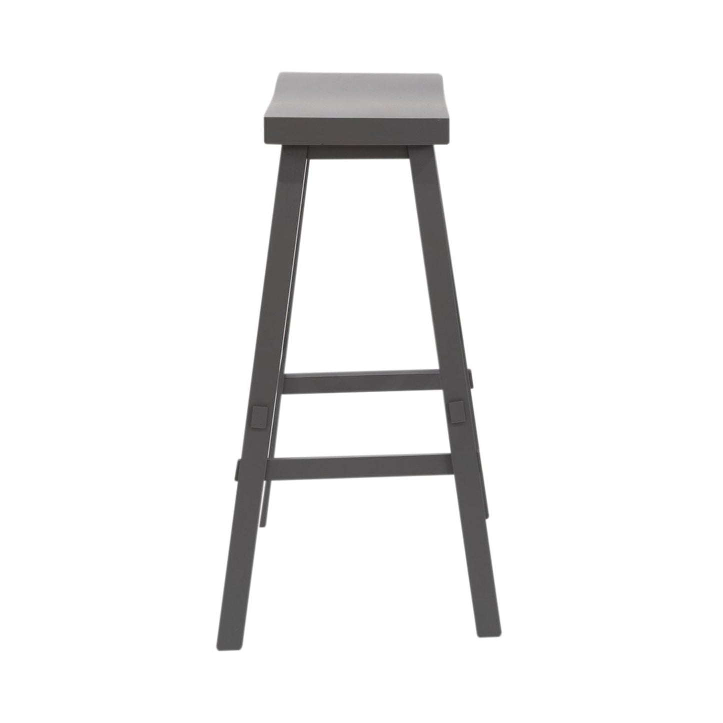 Creations - 24 Inch Sawhorse Counter Stool- Gray
