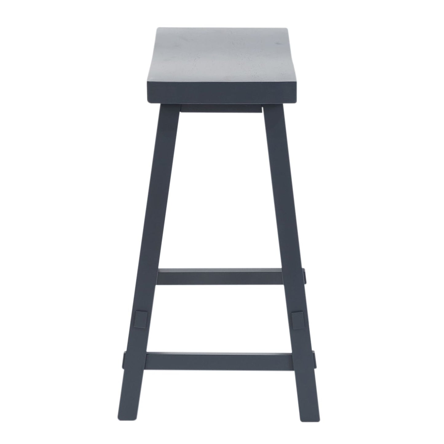 Creations - 24 Inch Sawhorse Counter Stool- Navy