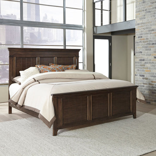 Saddlebrook - Queen Panel Bed