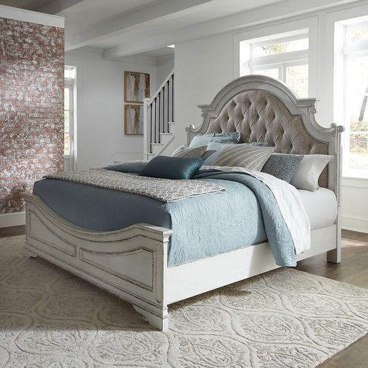 Magnolia Manor - King Upholstered Bed