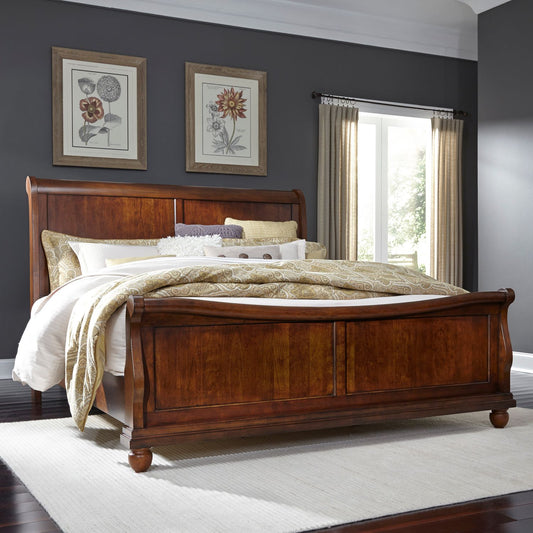 Rustic Traditions - King Sleigh Bed