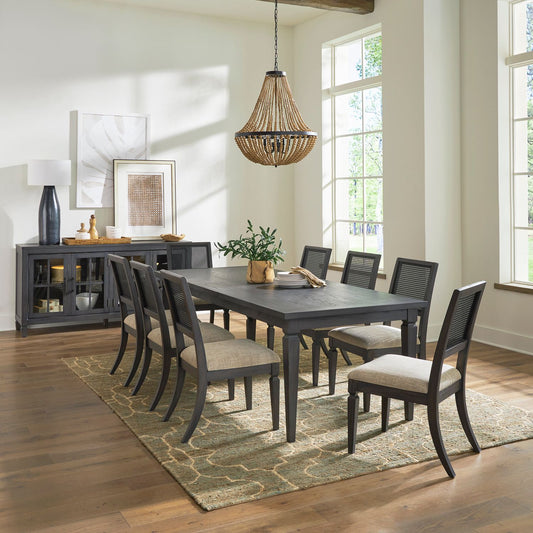 Caruso Heights - 9 Piece Rectangular Table Set