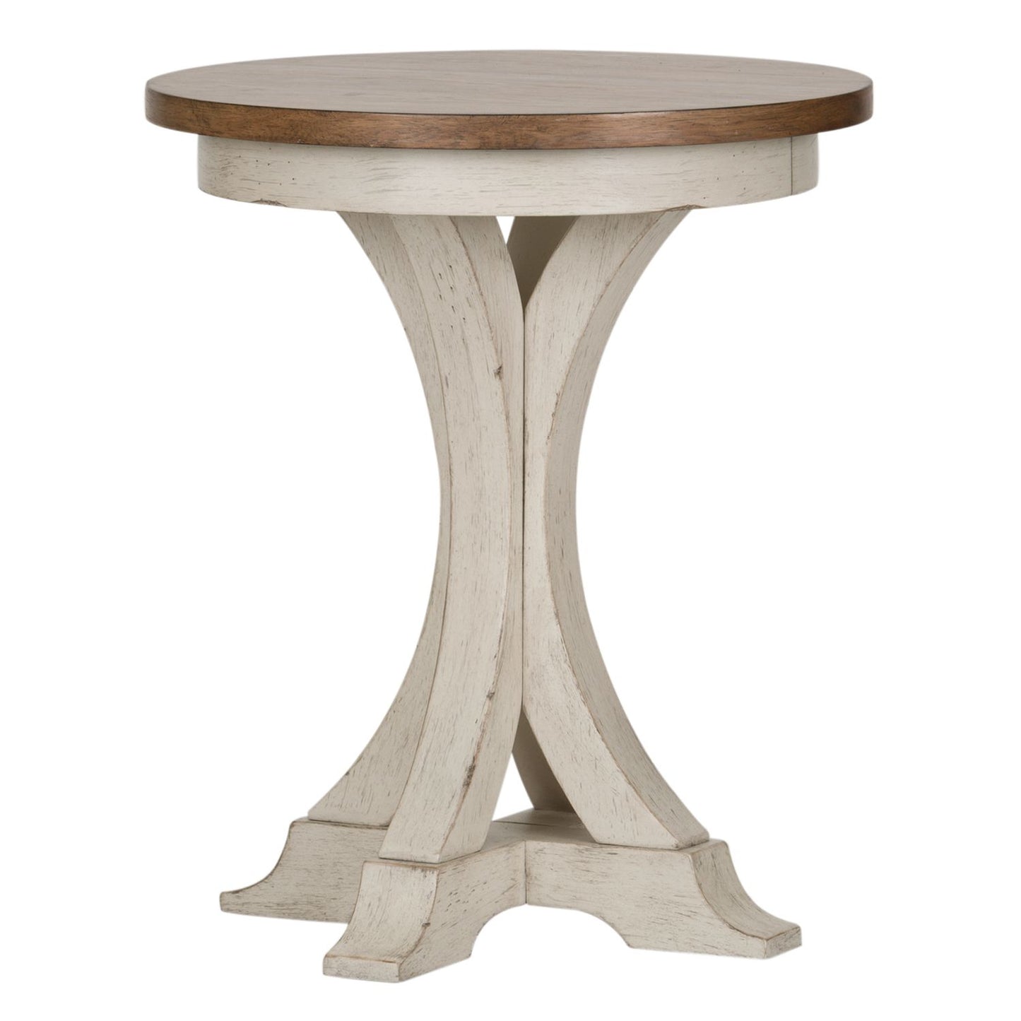 Farmhouse Reimagined - Round Chair Side Table