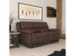Beau Power Reclining Loveseat with Console and Power Headrests