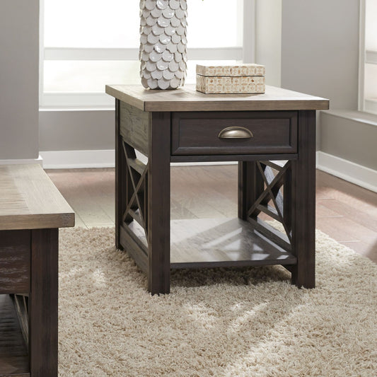 Heatherbrook - Drawer End Table