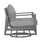 Plantation Key - Swivel Club Chair - Granite