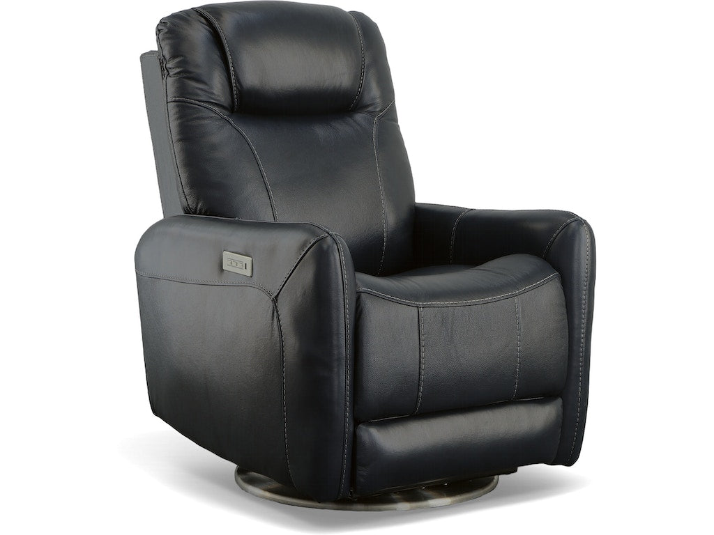 Degree Swivel Power Recliner with Power Headrest and Lumbar