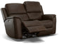 Henry Power Reclining Loveseat with Power Headrests and Lumbar