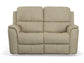 Henry Power Reclining Loveseat with Power Headrests and Lumbar