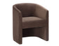 Iris Upholstered Chair, Cocoa