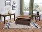 Bear Creek Brown Sofa Table