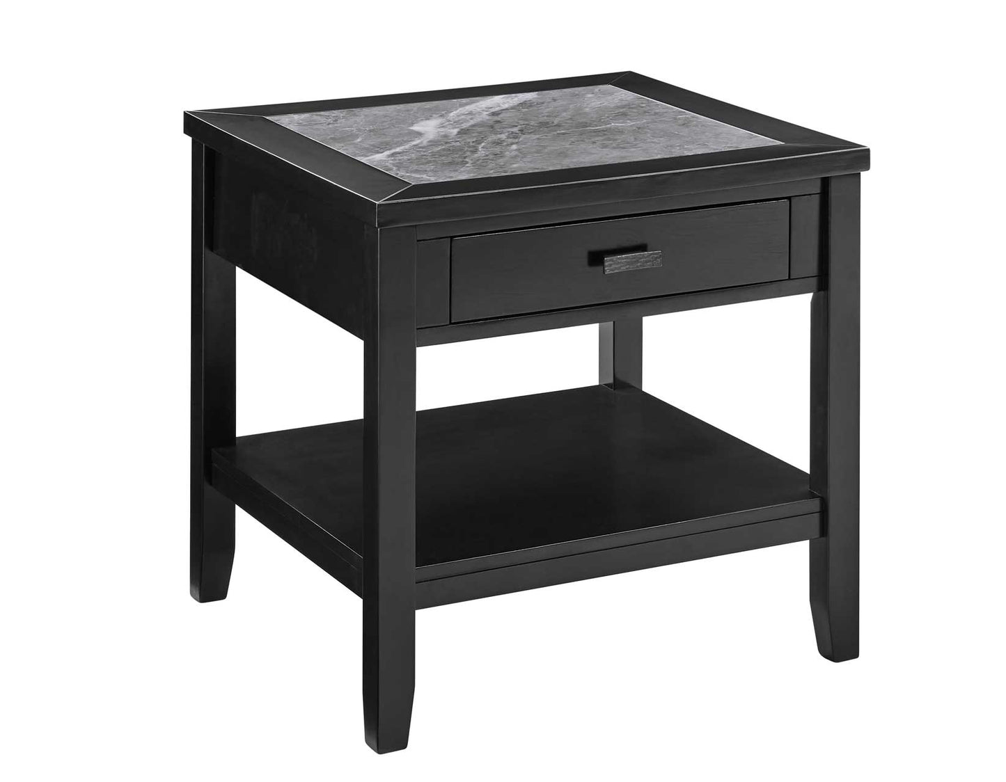 Garvine Sintered Stone End Table