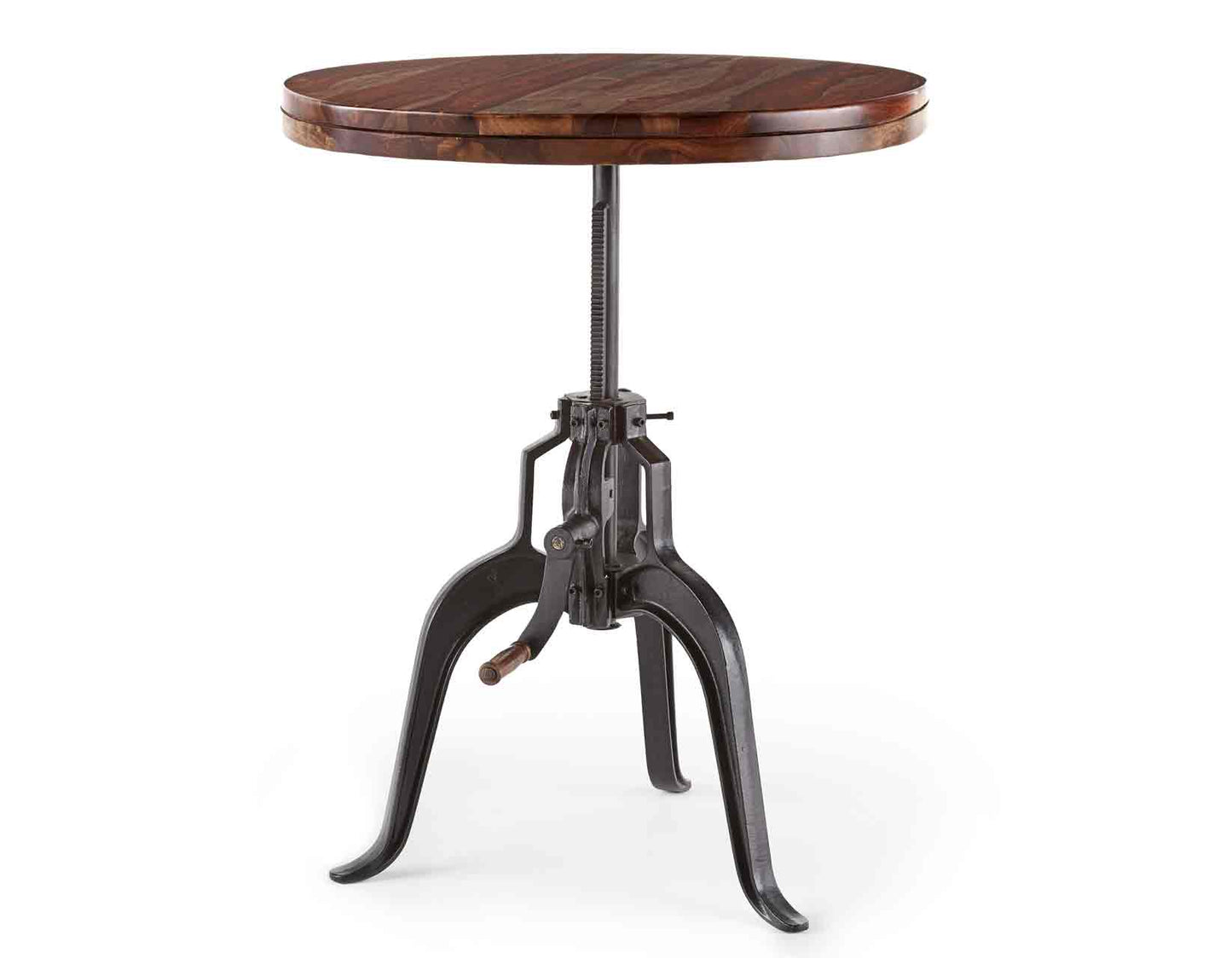 Sparrow 30-inch Round Crank Table
