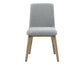 Vida Upholstered Side Chair, Gray
