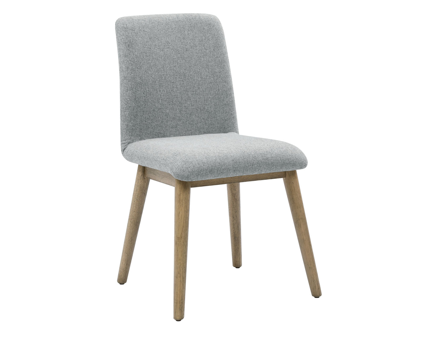 Vida Upholstered Side Chair, Gray