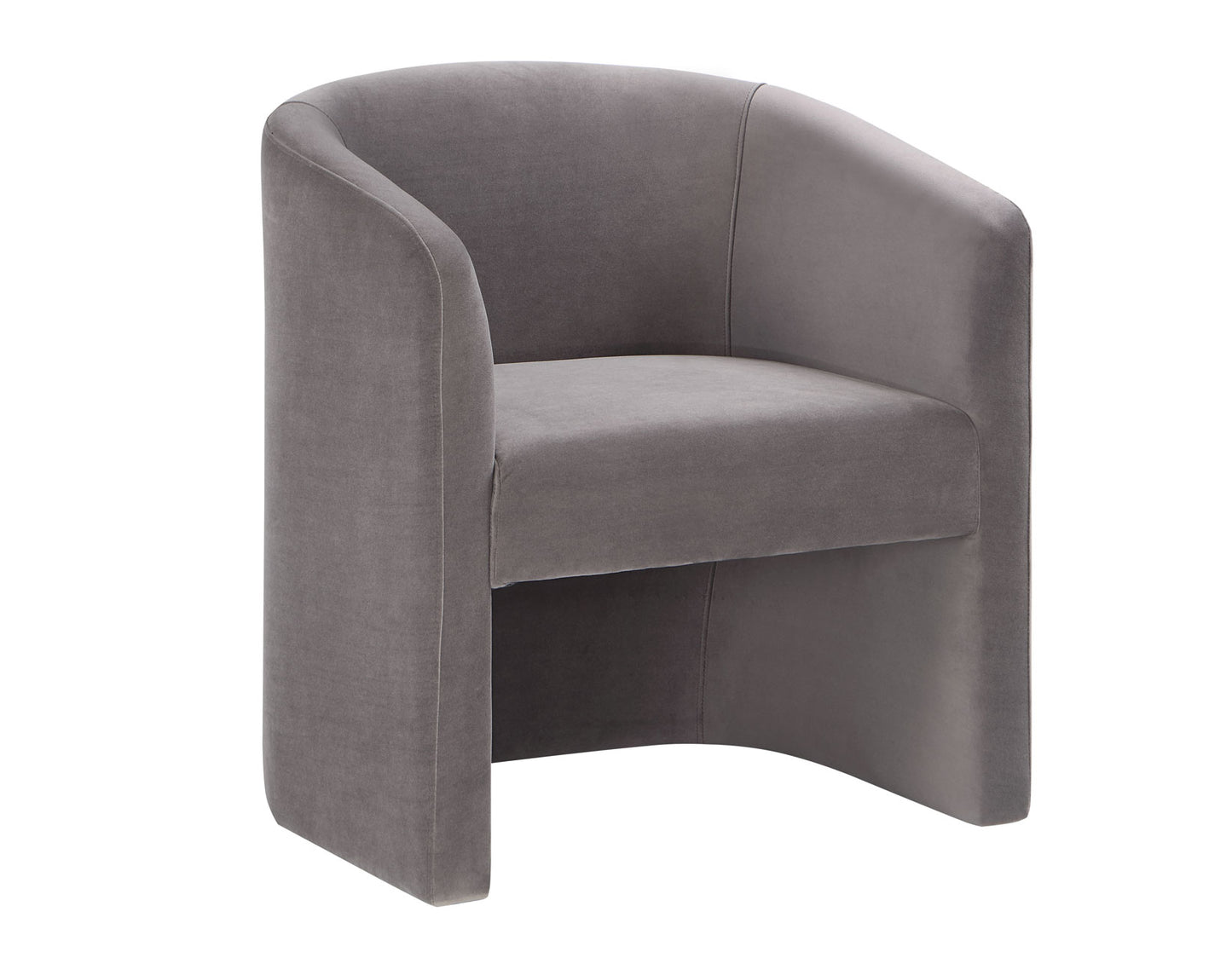 Iris Upholstered Chair, Fog