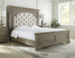 Highland Park King Bed, Waxed Driftwood