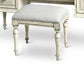 3-Piece Highland Park Vanity Set, Cathedral White
(Vanity Desk, Tri-fold Mirror and Bench)