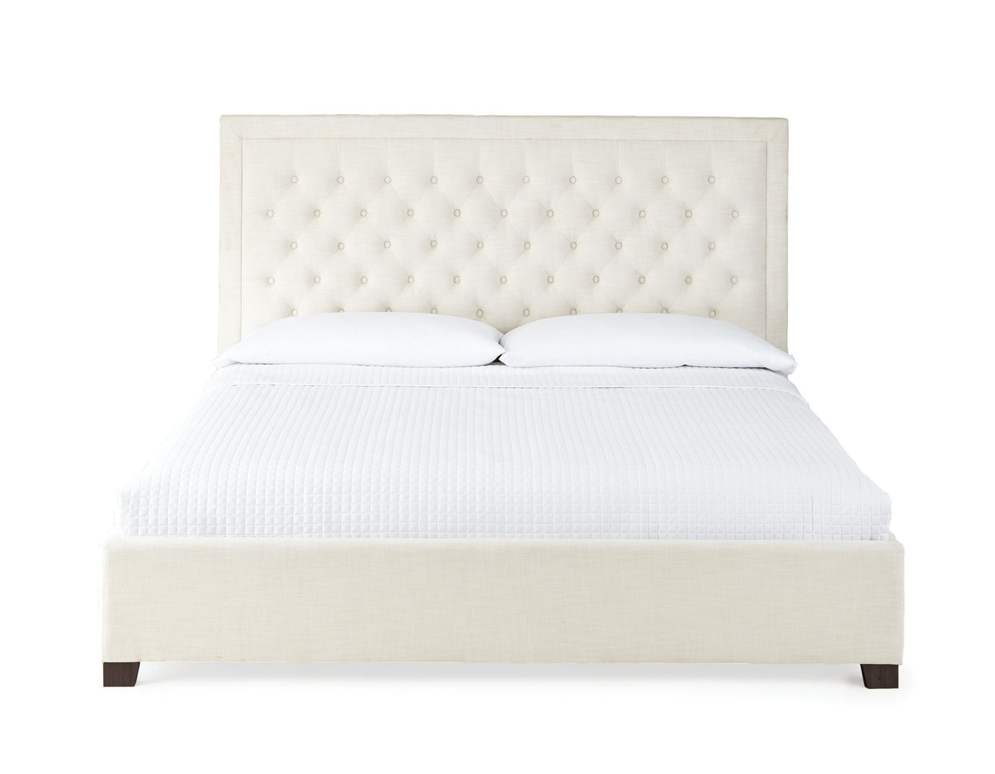 Isadora King Bed, White