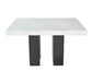 Camila 54 inch Square
White Marble Top Counter Table