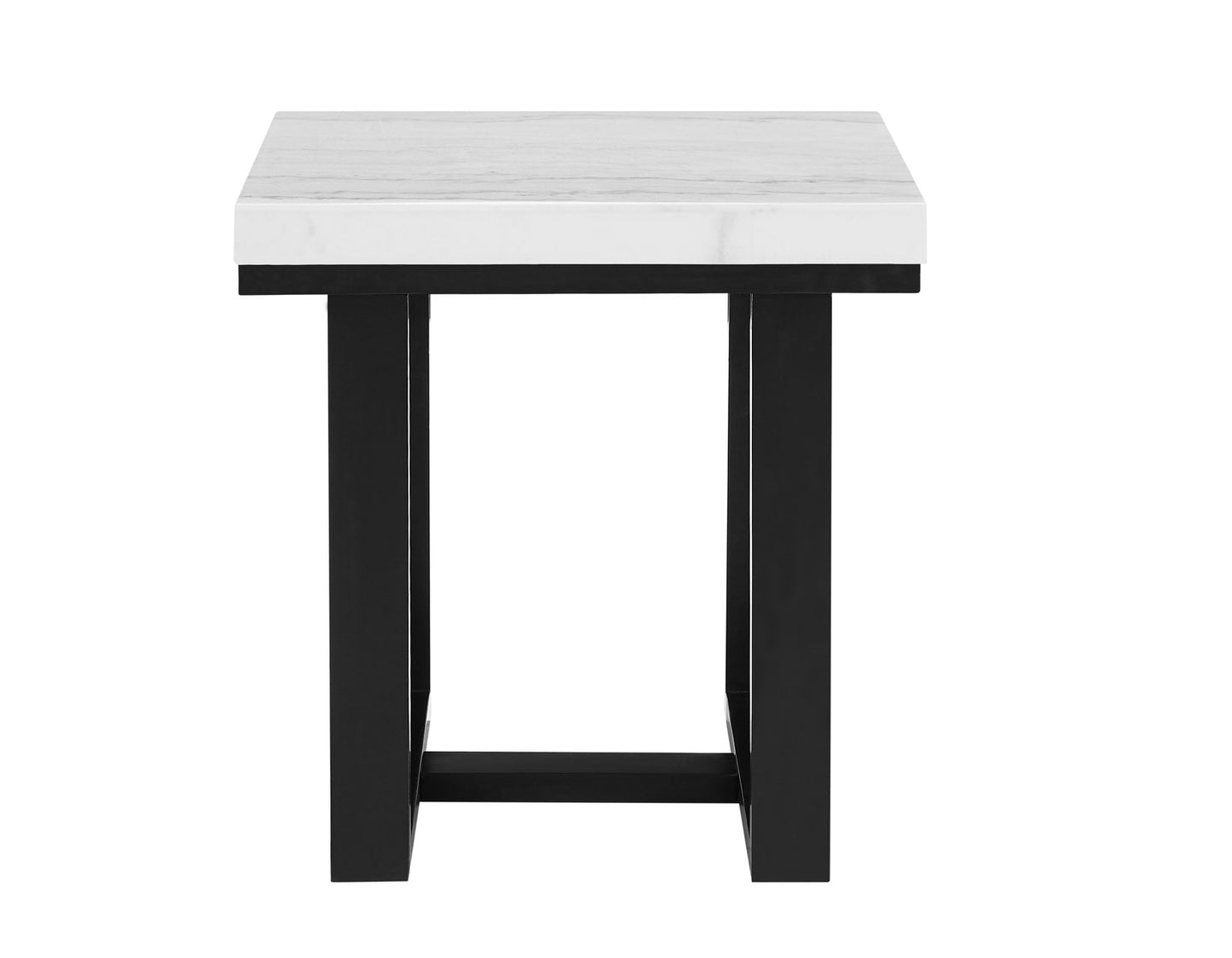 Lucca 3-Piece Marble Top Set(Cocktail & 2 End Tables)