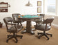 Game Table and Chairs, Ruby, 6-Piece