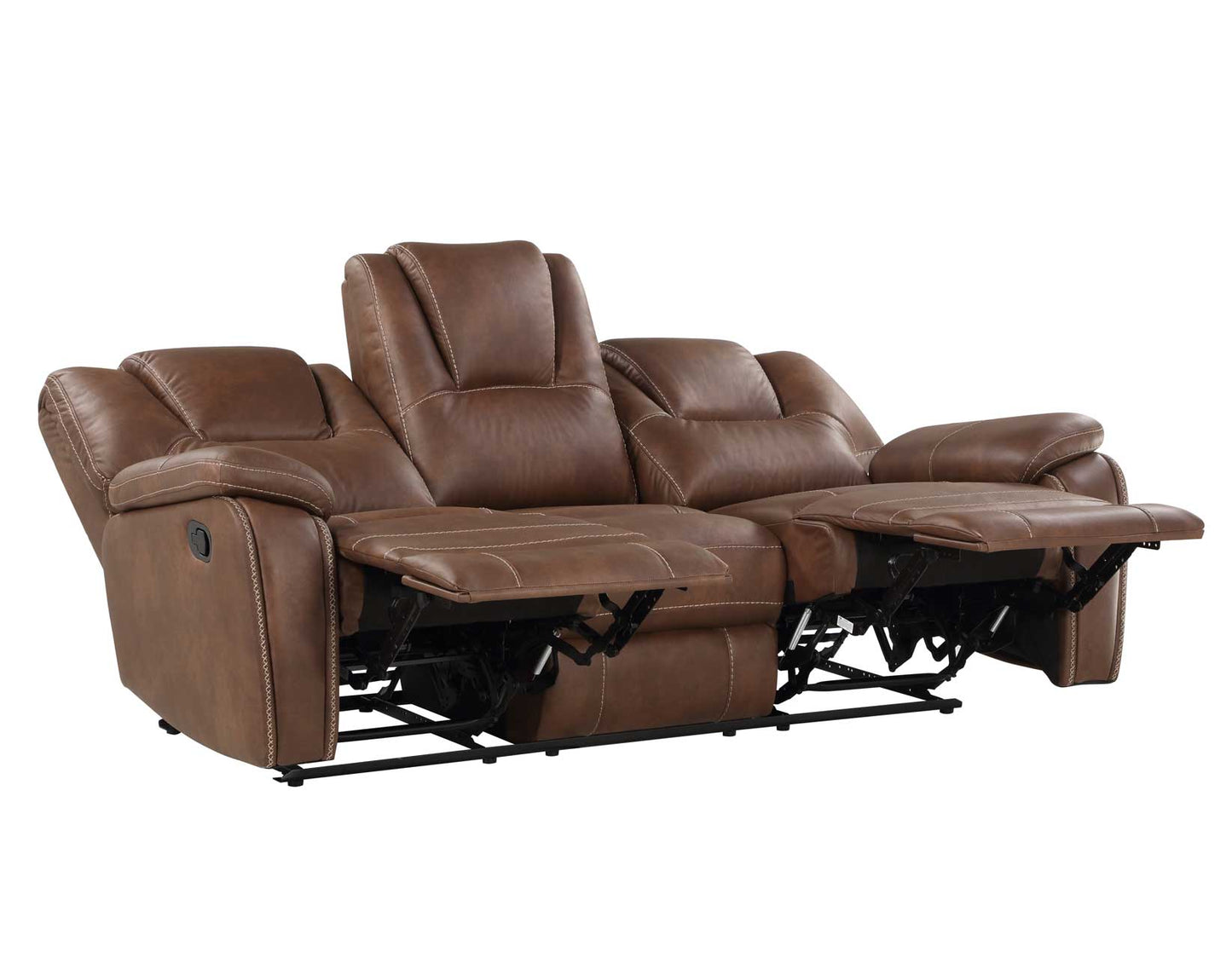 Katrine 3-Piece Manual Motion Set, Brown
(Sofa, Loveseat & Chair)