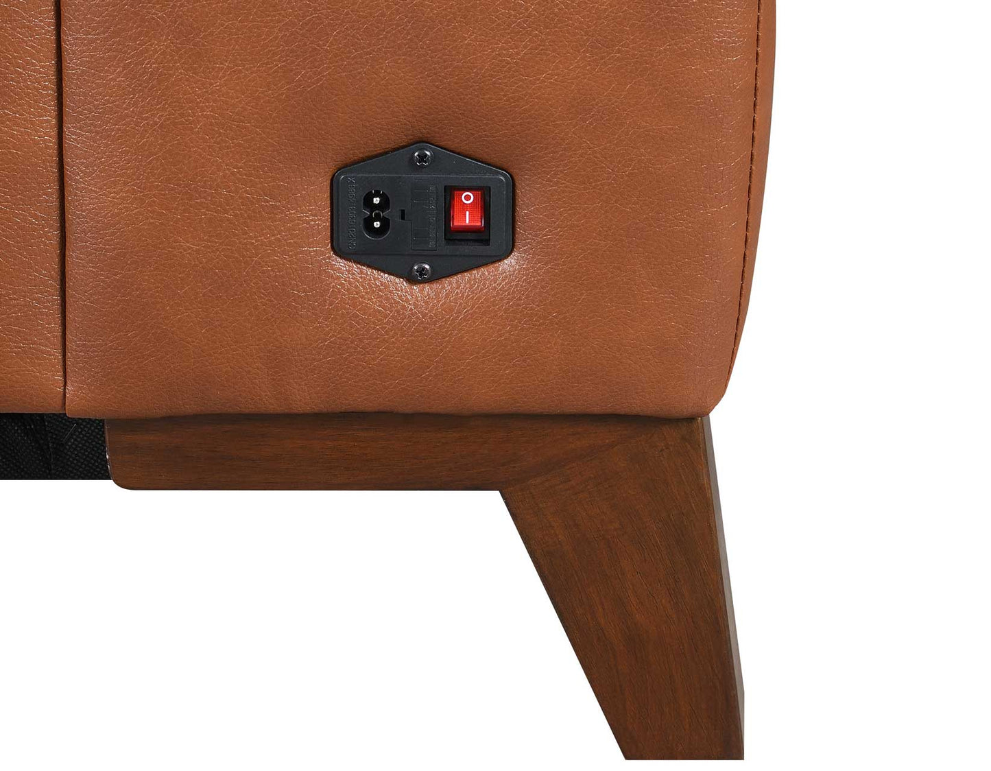 Bergamo 3- Piece Dual-Power Leather Reclining Set
(Sofa, Loveseat & Chair)