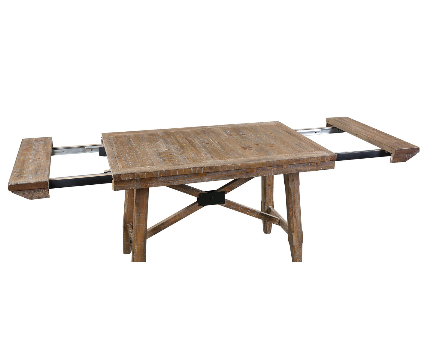 Riverdale 96-inch Counter Table w/2 12-inch Leaves