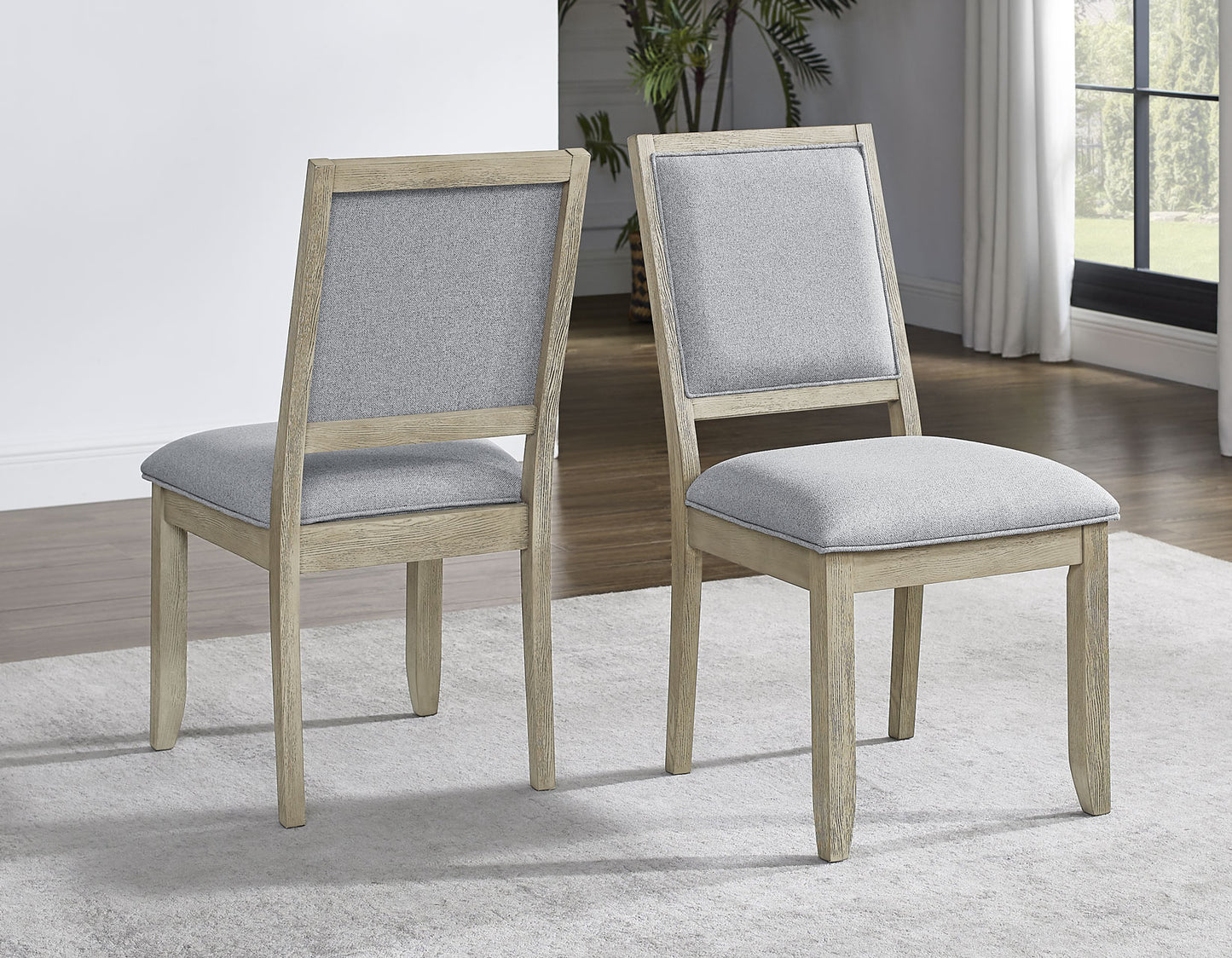 Carena 5-Piece White Marble Dining Set
(Table & 4 Side Chairs)
