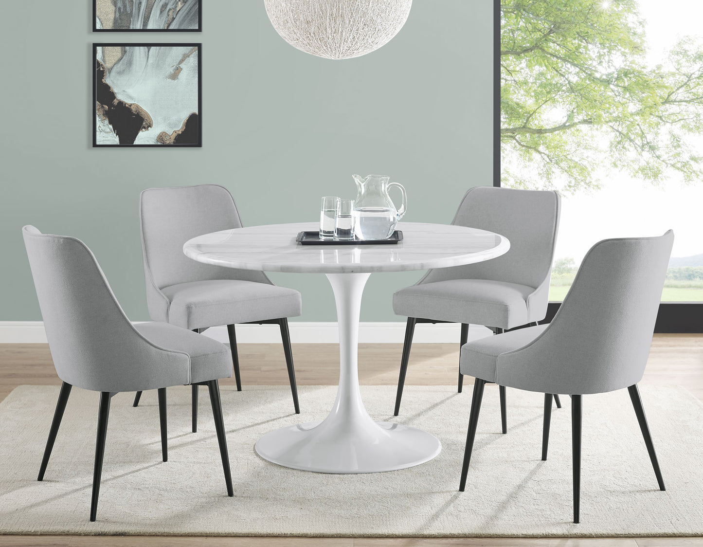 Colfax Marble Dining Group
(Build Your Own)