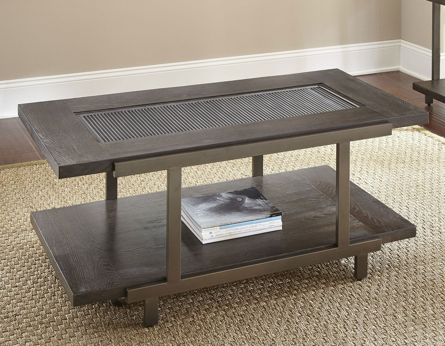 Terrell Cocktail Table W/Caster Insert:918x318x5mm