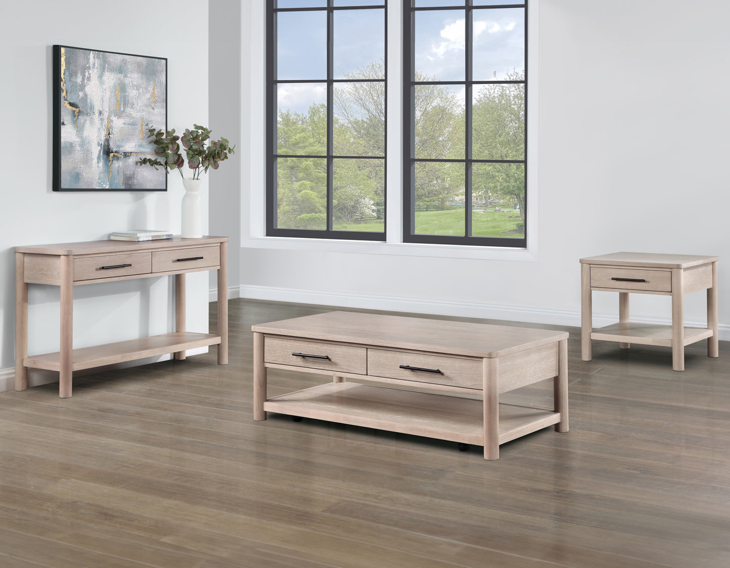 Gabby 3-Piece Table Set
(Coffee Table & 2 End Tables)