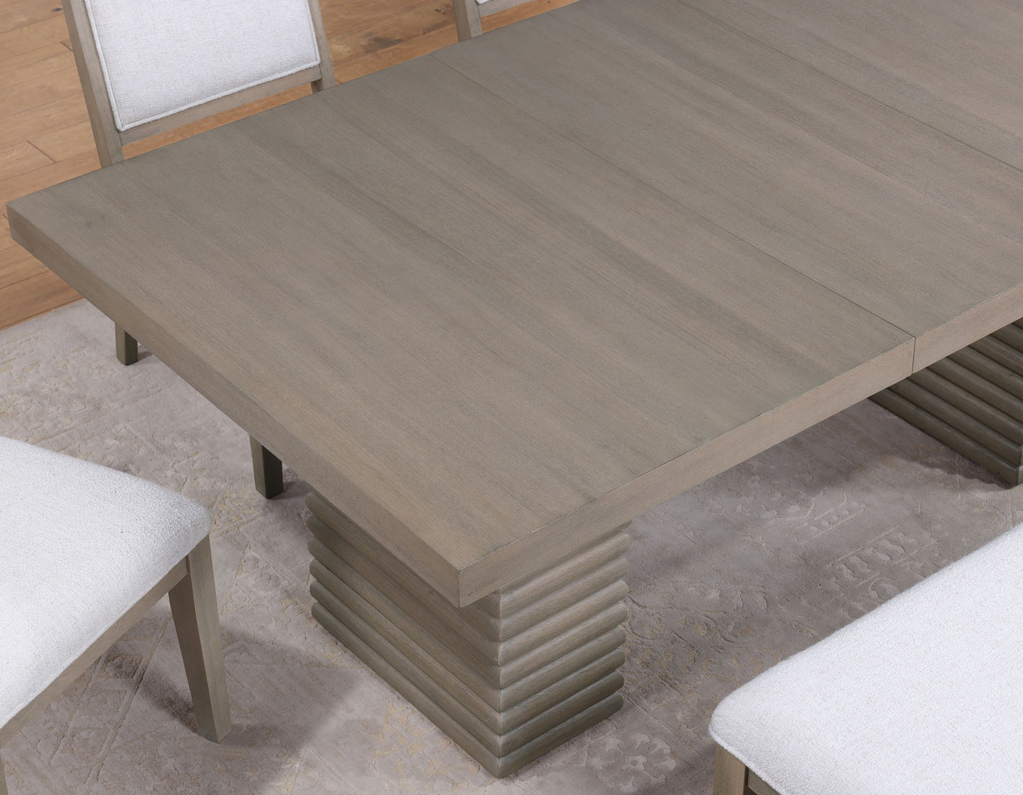 Lily 60-78″ Dining Table w/18-inch Leaf