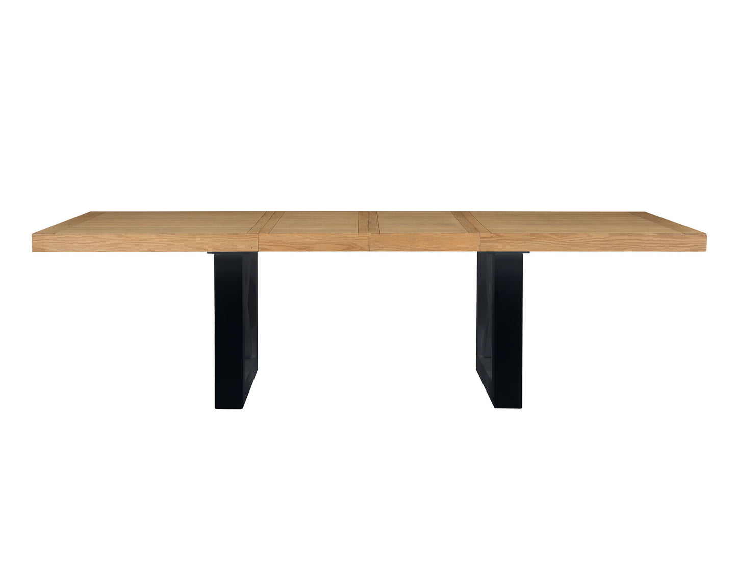 Magnolia 72-108-inch Table, Black Base